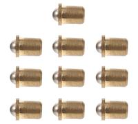 Rame Oro Chiavistello a Sfera per Porta 10 Pezzi | Apertura Fluida, Mantiene la Porta Chiusa, Accessorio per Porta Invisibile e Porta, Finitura Oro