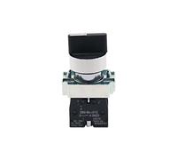 Rame punto argento XB2-BD33 diametro foro 22mm interruttore rotativo interruttore a pulsante con ritorno automatico a 3 posizioni 2NO