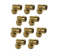 Rame Raccordo Tectite Angolo 90° 15 MM All'Interno / Risolvibile Dvgw 10 Pezzo