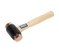 Rame Rivestito Martello 2kg Manico Noce Americana - Sealey CFH04 Nuovo