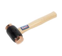 Rame Rivestito Martello 2kg Manico Noce Americana - Sealey CFH04 Nuovo