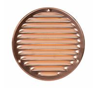 Rame Rotondo Aeratore Griglia 160mm/199mm Con Fly Schermo Condotto Piatto Cover