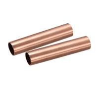 Rame Rotondo Tubo 22mm OD 1.5mm Parete Spessore 100mm Lunghezza 2pz