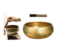 Rame Singing Bowl Set Yoga Buddista Tibetano di Preghiera di Meditazione