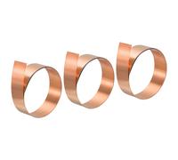Rame Sottile Lamina Rotolo Lamina, 3pz 0.15x20x1000mm Puro Rame Lamina Rotolo