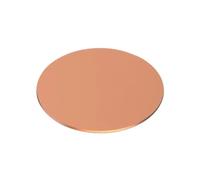 Rame T2 - Disco Rotondo Spesso 3 mm, Piatto di Rame - Diametro 10 mm-300 mm - Per DIY, Industria e Artigianato 90mm (1PCS)