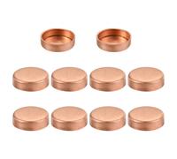 Rame Terminale Cappuccio Tubo Raccordo Sudore Spina Connessione 22mm ID,pz 10