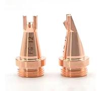 Rame viola selezionato, alta qualità e durevole: ugello di rame viola ispessito di livello industriale, alta durezza, resistenza all'usura, alta 0.8mm Nozzle outer corners prevent sputtering 10 pezzi