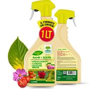 Rame Zolfo Spray Effetto Fungicida per Piante MAXI x 1L Concime Potente per