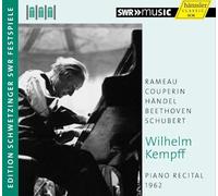Rameau/Couperin/Handel/Mozart/Beethoven/Schubert - Piano Recital 1962