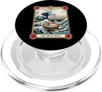 Ramen Bowl Surfing The Great Wave Off Kanagawa Tarocchi PopSockets PopGrip per MagSafe