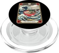 Ramen Bowl Surfing The Great Wave Off Kanagawa Tarocchi PopSockets PopGrip per MagSafe