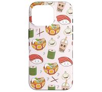Ramen Bowl Sushi Boba Noodle Kawaii Japanese Food Cute Custodia per iPhone 16 Pro