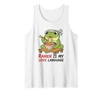 Ramen è Il Mio Amore Carino Rana Kawaii Canotta