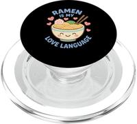 Ramen è il mio linguaggio d'amore Carino Kawaii Noodle PopSockets PopGrip per MagSafe