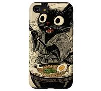 Ramen è la Via del Guerriero Cat Samurai Custodia per iPhone SE (2020) / 7/8