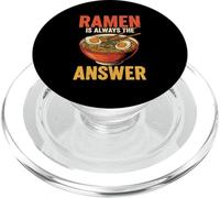 Ramen è sempre la risposta giapponese Foodie Noodle Bowl Otaku PopSockets PopGrip per MagSafe