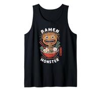 Ramen Giappone Mostro Kaiju Giapponese Kanji Otaku Souvenir Canotta