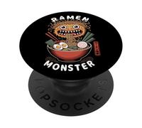 Ramen Giappone Mostro Kaiju Giapponese Kanji Otaku Souvenir PopSockets PopGrip Adesivo