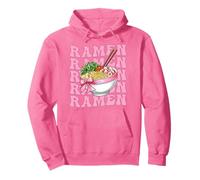 Ramen Giapponese Noodles Pranzo Istantaneo Ragazza Coquette Bow Felpa con Cappuccio