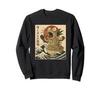 Ramen Kaiju Monster Giapponese Amante Birthday Felpa