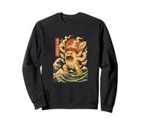 Ramen Kaiju Monster Giapponese Amante Birthday Felpa
