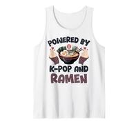 Ramen KPOP Alimentato da Ramen & K-Pop Heart K Pop Canotta