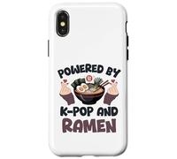 Ramen KPop alimentato da Ramen & K-Pop Heart K Pop Custodia per iPhone X/XS