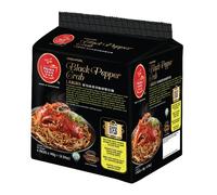 Ramen Lamian di granchio al pepe nero Prima Taste, 4 confezioni da 140 g