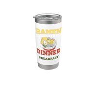 Ramen Lover It's What For Dinner Pranzo Colazione Noodle Bicchiere termico in acciaio inox doppia parete