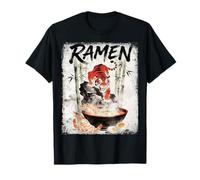 Ramen Noodle Giappone Asia Gatti Maglietta