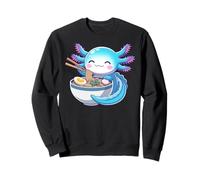 Ramen Noodle Japanese Anime Manga Ramen Kawaii Axolotl Felpa
