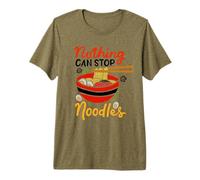 Ramen Noodles Niente può Fermare Noodles Giappone Pasta Maglietta Premium