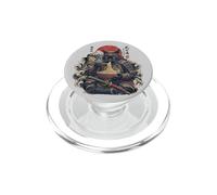 Ramen Pasta Gatto Giappone Grafica Samurai Guerriero Manga Snack PopSockets PopGrip per MagSafe