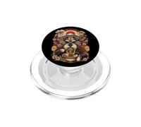 Ramen Pasta Schnauzer Japan Grafica Samurai Cane Snack PopSockets PopGrip per MagSafe