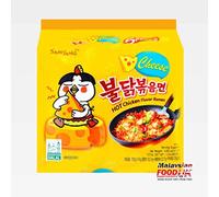 Ramen piccante formaggio SAMYANG 5pcs x 140g di Corea
