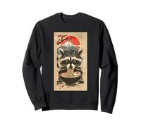 Ramen Raccoon, Arte retrò giapponese Felpa