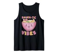 Ramen-Tic Vibes Carino Kawaii Noodle Bowl Amante Canotta