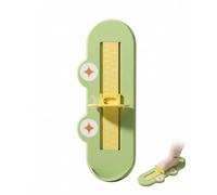 RAMGLYO Misurapiedi Bambino 1pz Verde ABS - Strumento Misura Preciso per Scarpe - Design Ergonomico che Evita Taglie Sbagliate e Supporta Crescita Sana dei Piedi