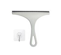 RAMGLYO Tergivetro Doccia e Finestre 1 Pezzo Verde in Plastica, con Gancio. Pulizia senza aloni per Bagno, Vetri, Specchi e Piastrelle. Resistente e Multiuso.