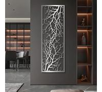 Rami d'albero in metallo da parete, decorazione da parete in metallo con rami, albero della vita per soggiorno, camera da letto, corridoio e scale, regalo per la decorazione della casa naturale (