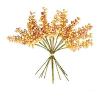 Rami di bacche artificiali per interni realizzati per decorazioni fai da te per le vacanze, migliorano le composizioni del Ringraziamento e Natale con dettagli realistici (viola)