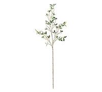 Rami di Banyan Verdi Artificiali Lunghi da 44,5 Pollici o 28,7 Pollici, Steli di Alberi di Finto Ficus per Vasi da Pavimento Alti, Steli di Piante Artistiche con Foglie, per(3 pezzi da 44,5 pollici)