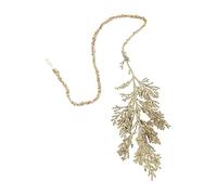Rami Di Pino - 75CM Decorazioni Con Glitter | Rami Per L'Albero Di Natale | Per L'Esterno L'Autunno Le Feste L'Interno La Mensola L'Inverno Il La Casa Il Tavolo