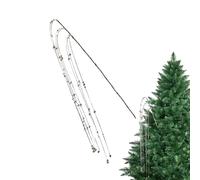 Rami Di Pino Con Paillettes Di Natale | Decorazioni Stagionali per Feste,Ramoscelli di Pino Artificiali di Natale,per Matrimoni Feste Corone Vasi Eventi