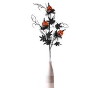 Rami neri di Halloween,fiori artificiali di Halloween | Bouquet di composizioni floreali di Halloween,Gambi floreali di Halloween, centrotavola floreale, fiori gotici per il festival di Thanksgivi