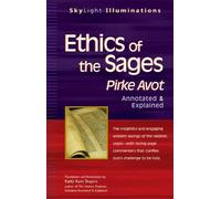 Rami Shapiro Ethics of the Sages (Copertina rigida) SkyLight Illuminations