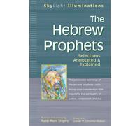 Rami Shapiro The Hebrew Prophets (Copertina rigida) SkyLight Illuminations