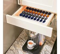 RAMIEYOO Vassoio portaoggetti per capsule di caffè, organizer per cassetti, compatibile con capsule Vertuoline Nespresso Vertuo Vertuoline, per cucina, casa, ufficio (acrilico)