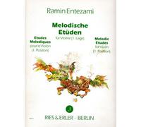 Ramin Entezami. Melodische etuden. Volume 1. Studi melodici per violino in prima posizione